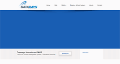 Desktop Screenshot of datarays.com